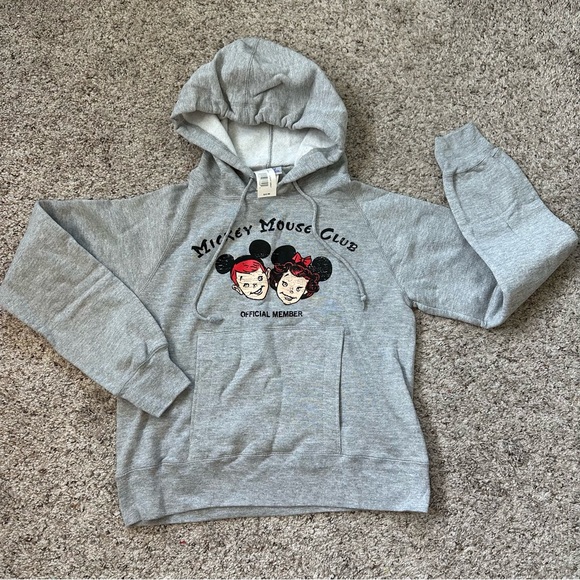 Disney‎ Mickey Mouse Club Gray Hoodie - Picture 1 of 9
